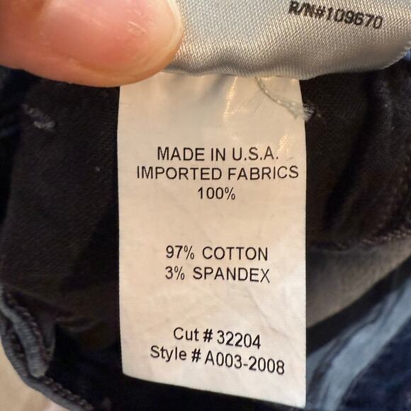 A Gold E Dark Blue Sophie Jeans Sz 27 - Picture 6 of 15